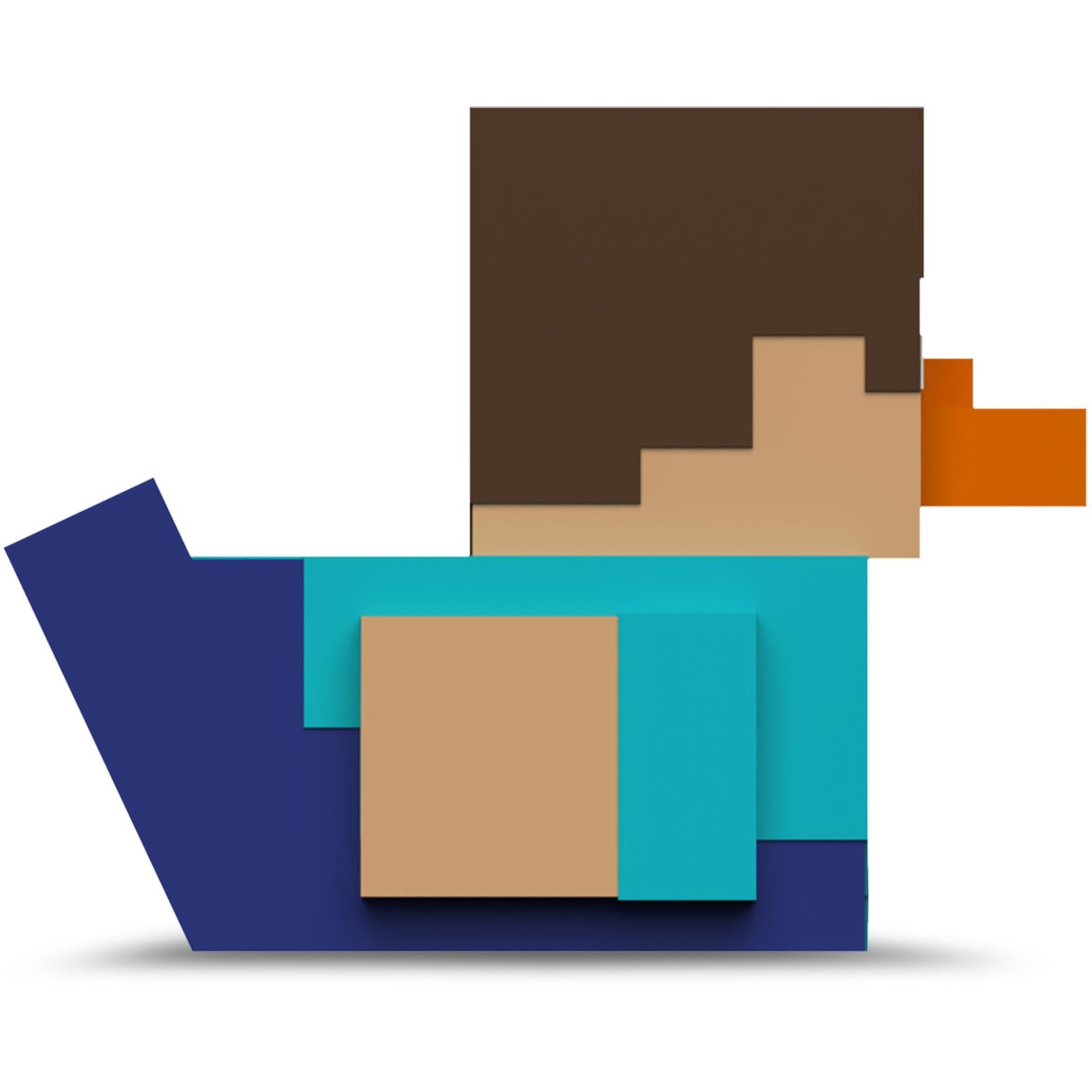 Tubbz Cosplaying Duck Collectible (Minecraft - Steve: 1st Edition)