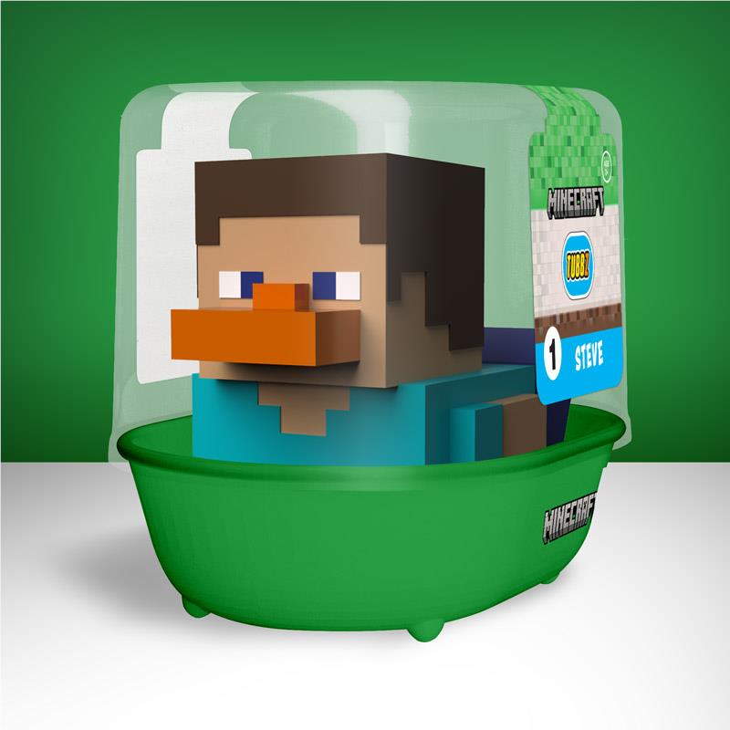 Tubbz Cosplaying Duck Collectible (Minecraft - Steve: 1st Edition)