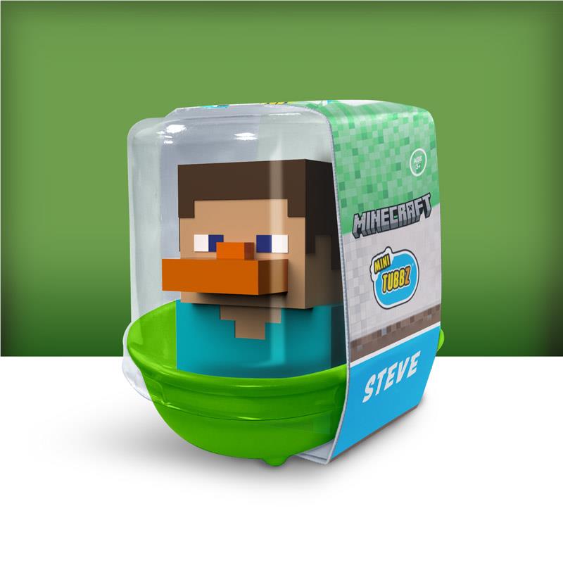 Tubbz Mini Cosplaying Duck Collectible (Minecraft - Steve)