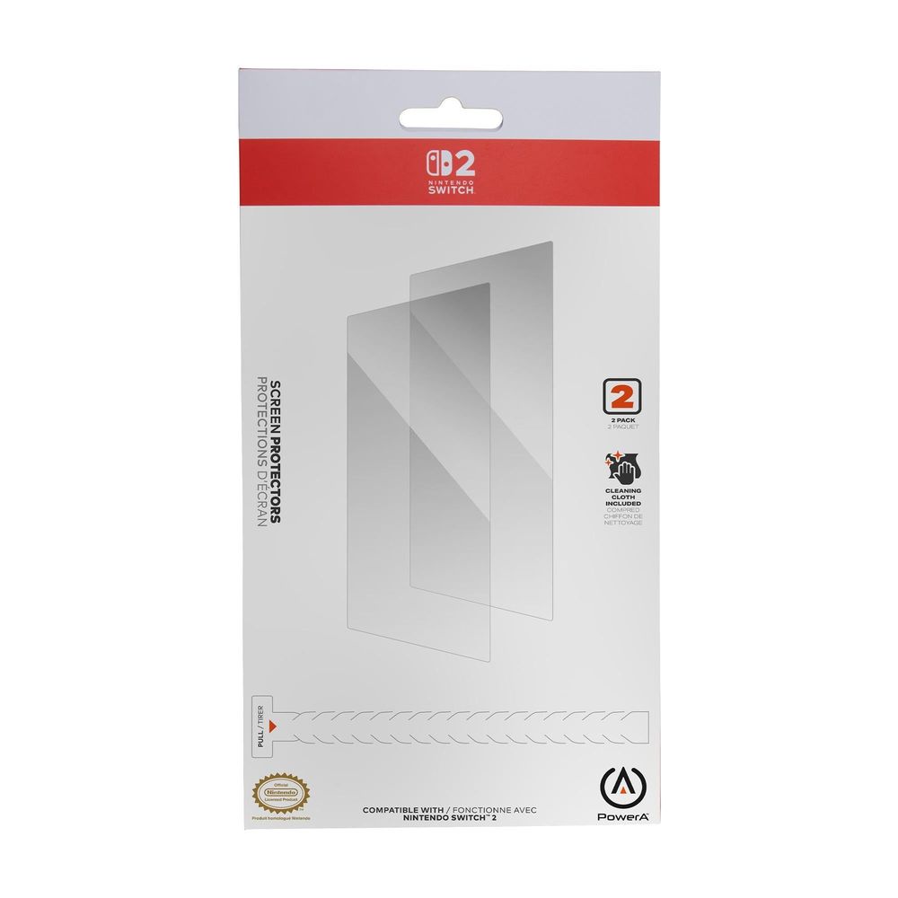 PowerA Screen Protector for Nintendo Switch 2 (2 Pack)