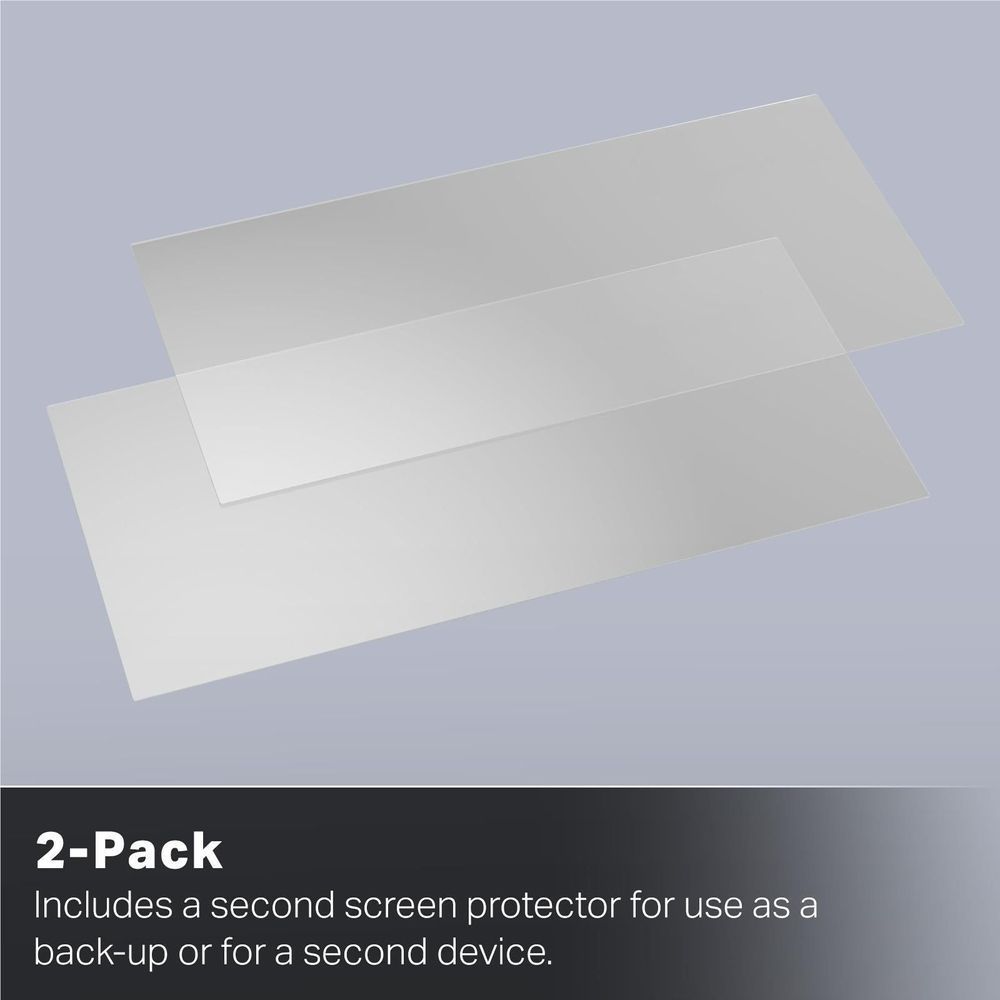 Two clear screen protector films for Nintendo Switch 2