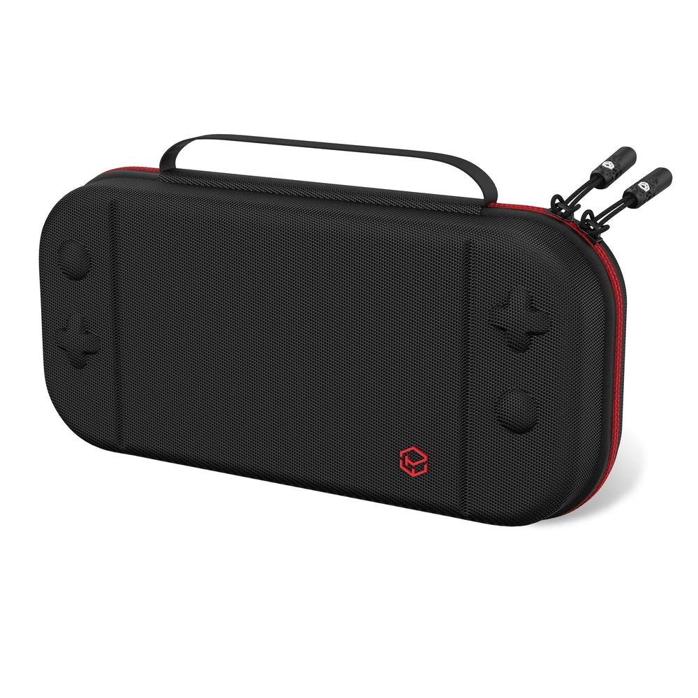 Powerwave Premium Carry Case for Nintendo Switch 2 (Black Crimson)
