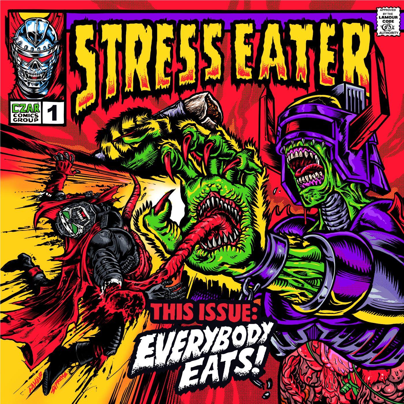 Everybody Eats (Vinyl) - By: Stress Eater