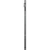 Samsung tablet side profile in grey with buttons and ports