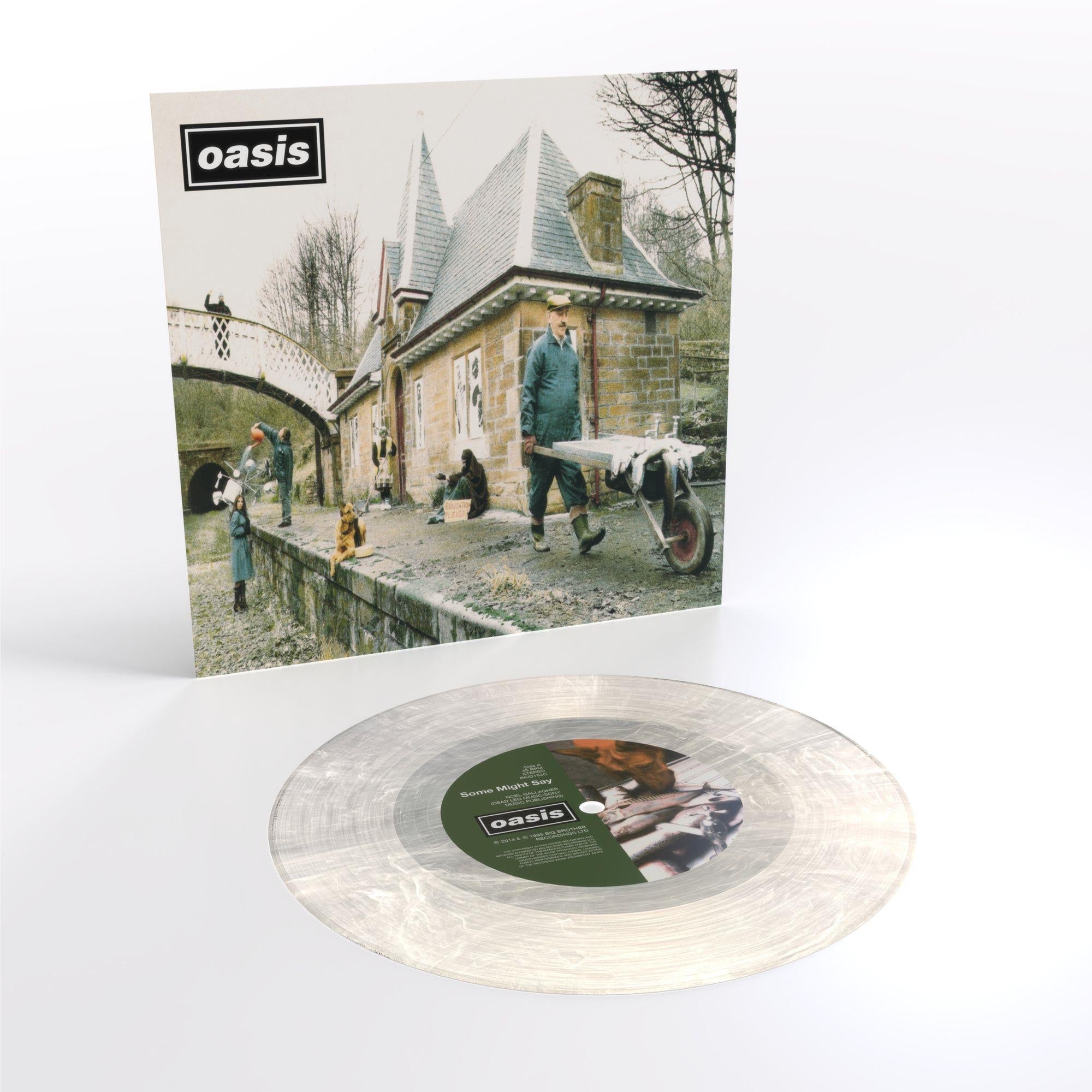 Some Might Say (Limited Coloured Edition 7in Vinyl) - By: Oasis