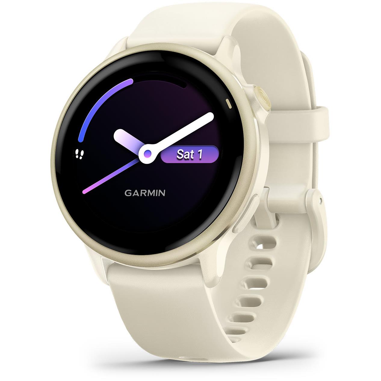 Garmin VivoActive 6 GPS Smartwatch (Lunar Gold/Bone Band)