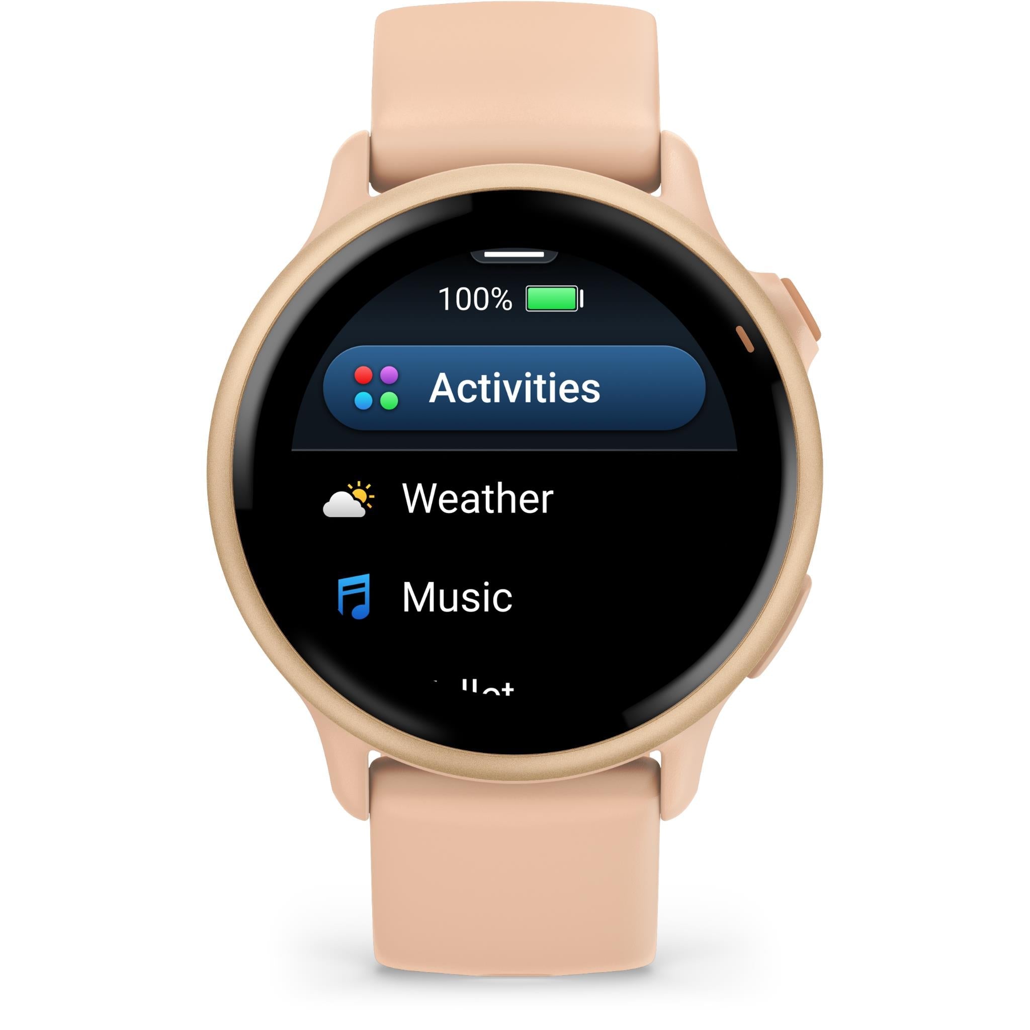 Garmin VivoActive 6 GPS Smartwatch (Metallic Pink Dawn/Pink Dawn Band)