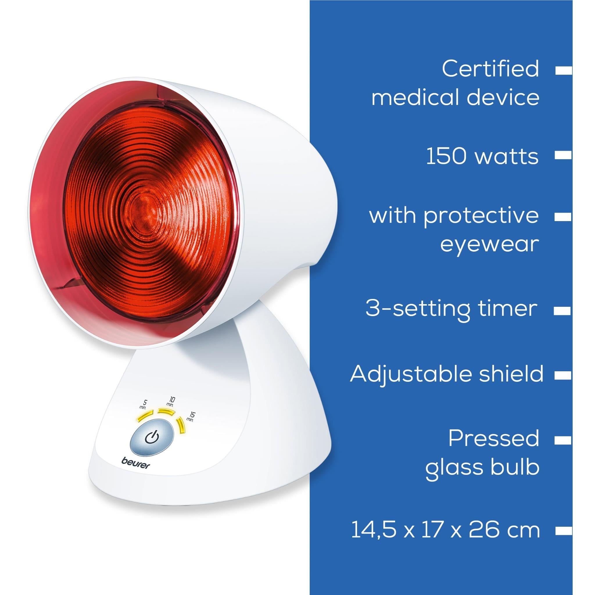 Beurer IL35 Infrared Heat Therapy Lamp