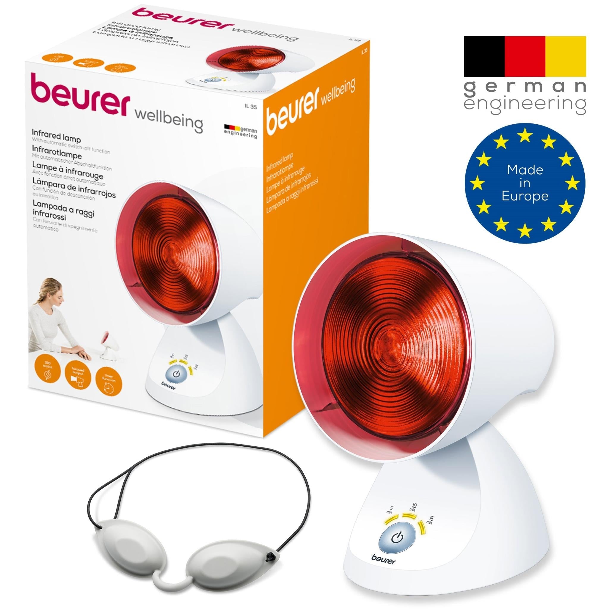 Beurer IL35 Infrared Heat Therapy Lamp