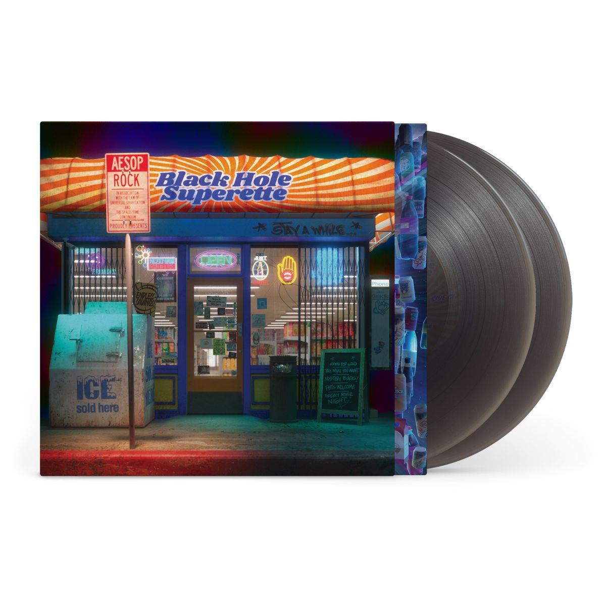 Black Hole Superette (Black Ice Coloured Vinyl) - By: Aesop Rock