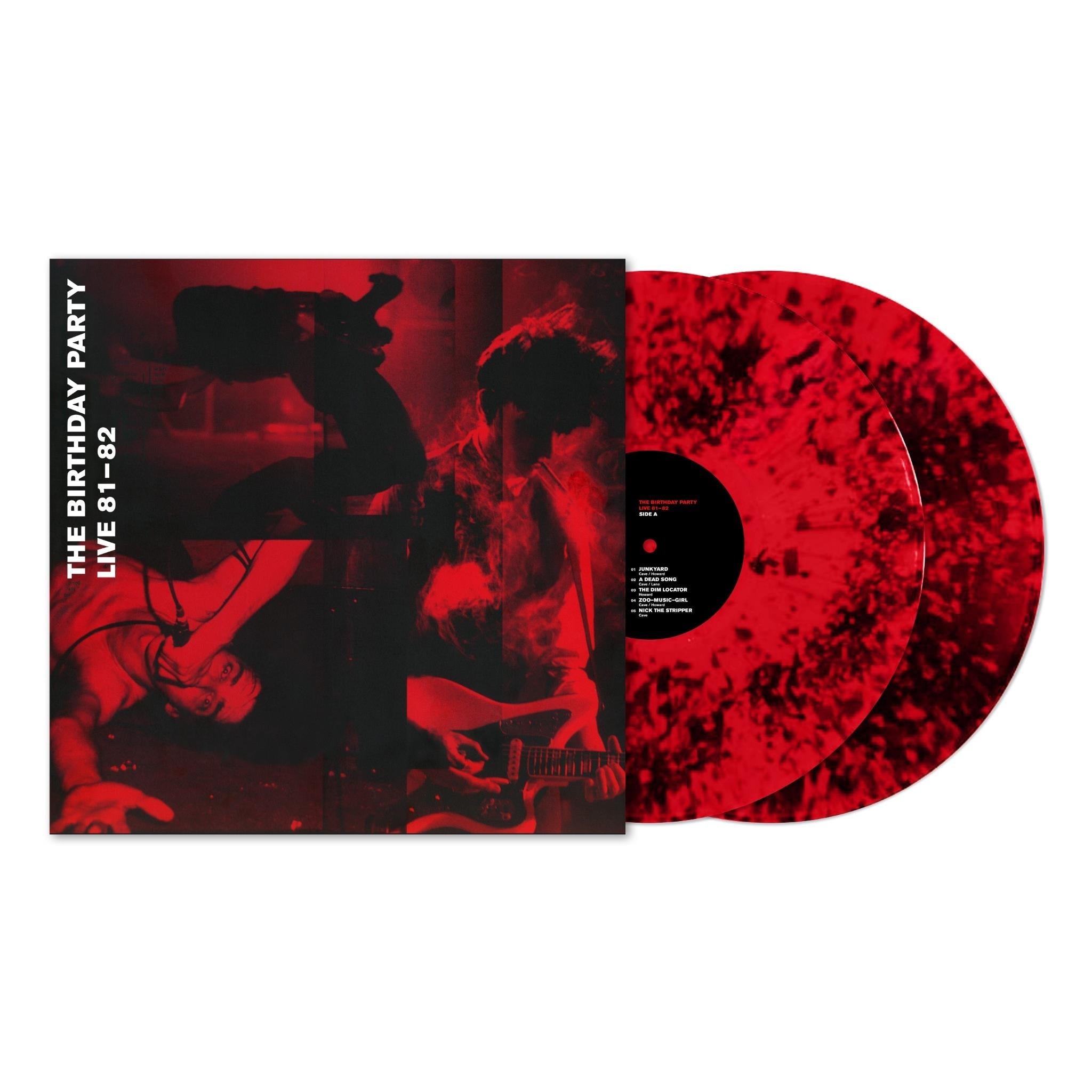 Live 81-82 (Red with Black Dust Coloured Vinyl) - By: The Birthday Party