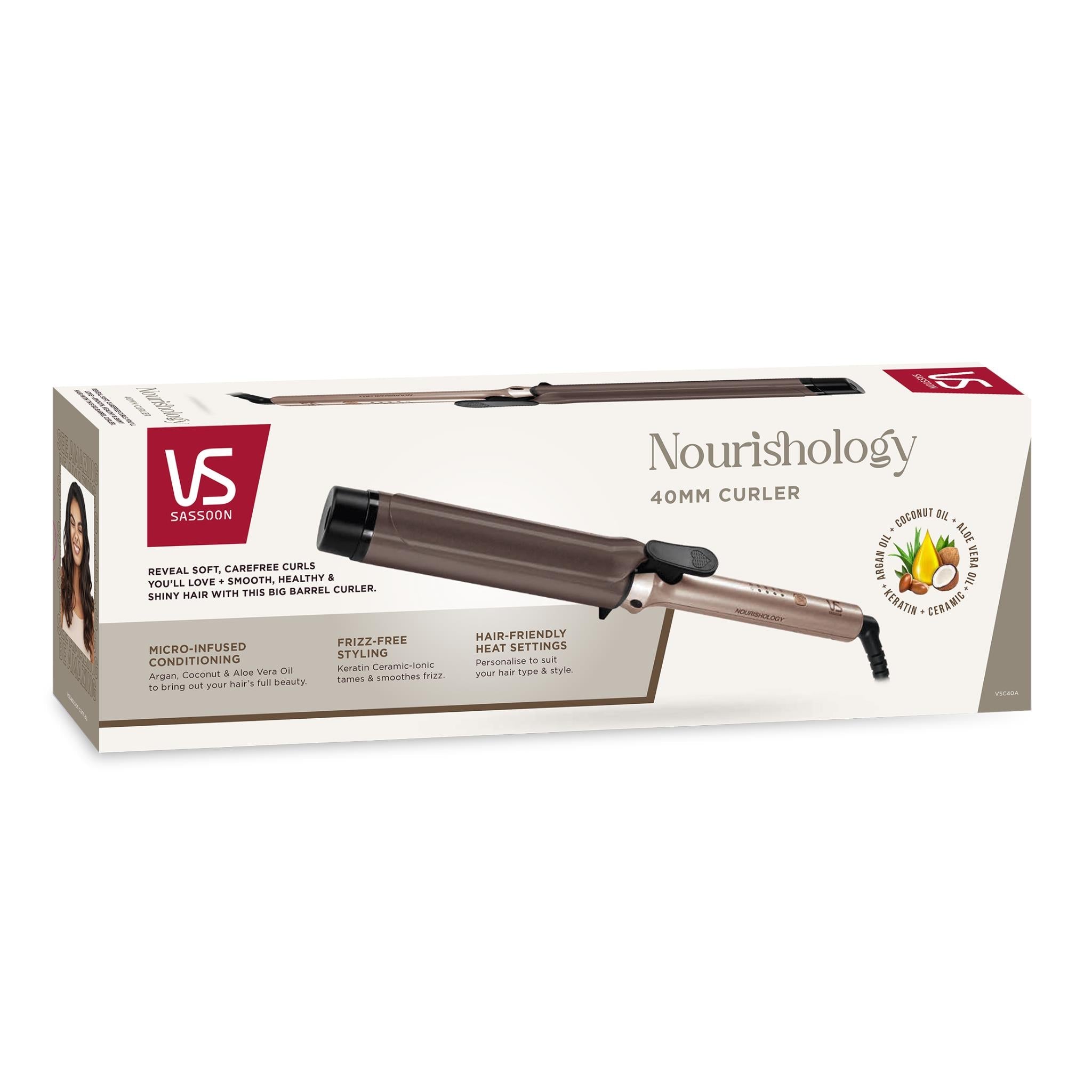 VS Sassoon Nourishology 40mm Curler