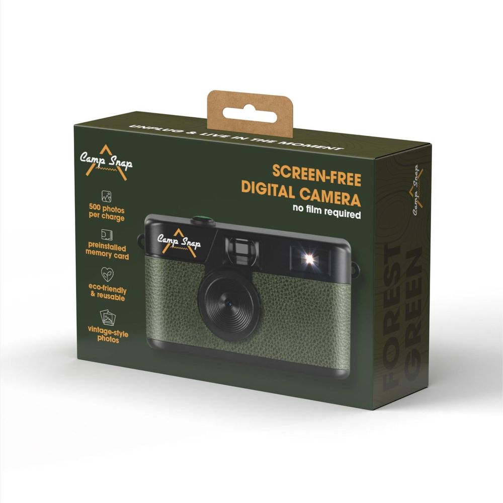 Camp Snap Digital Compact Camera (Green)