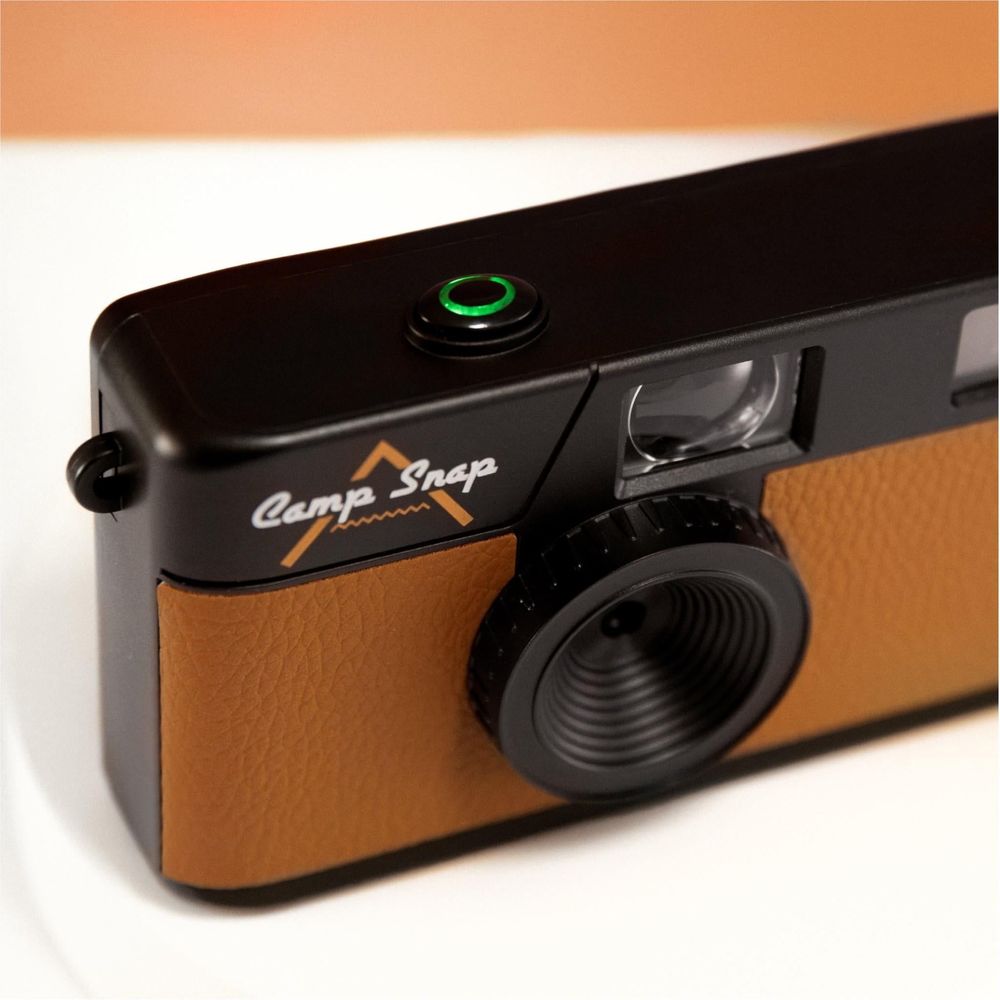 Camp Snap Digital Compact Camera (Brown)