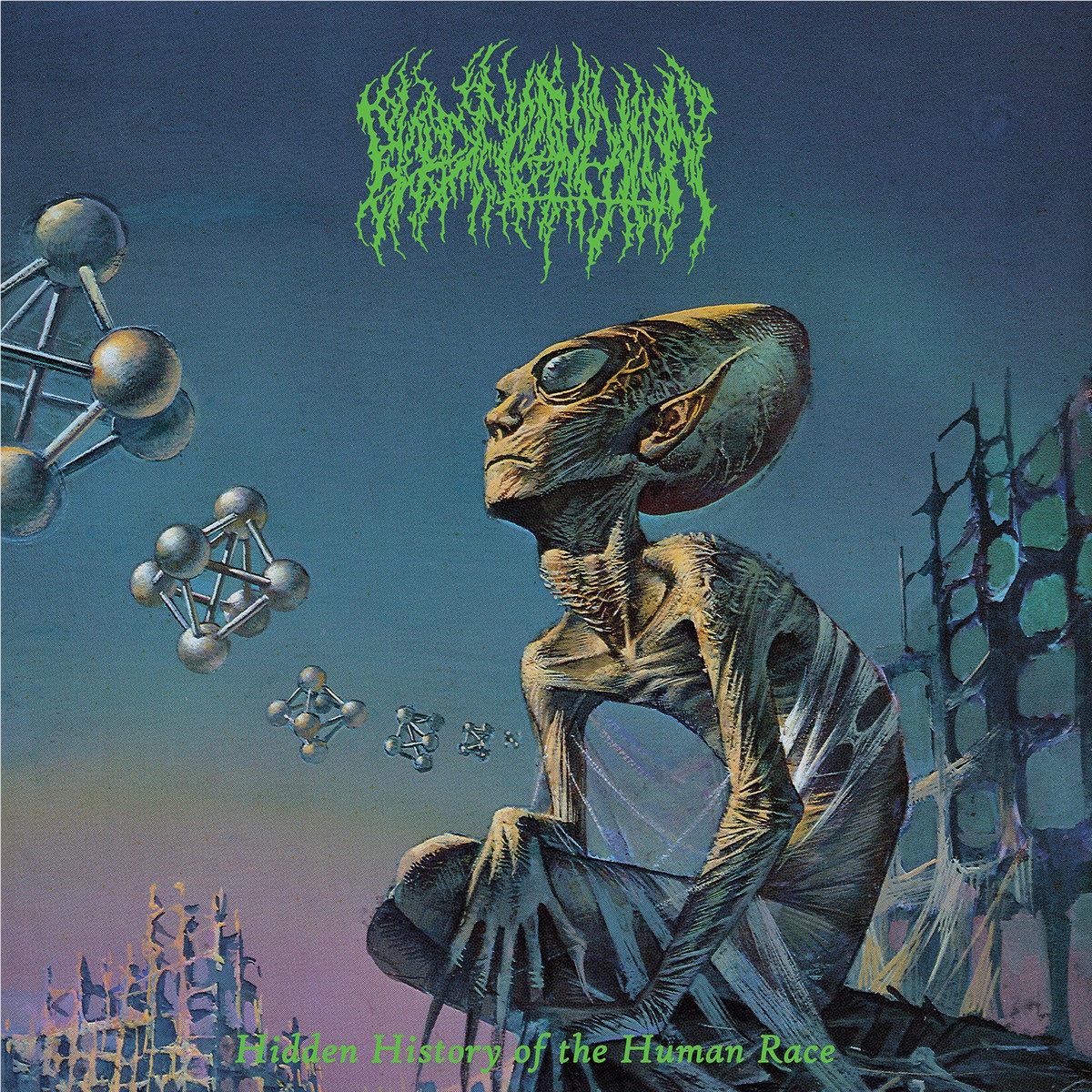 Hidden History Of The Human Race (2025 Reissue)(Coke Bottle Green Vinyl) - By: Blood Incantation