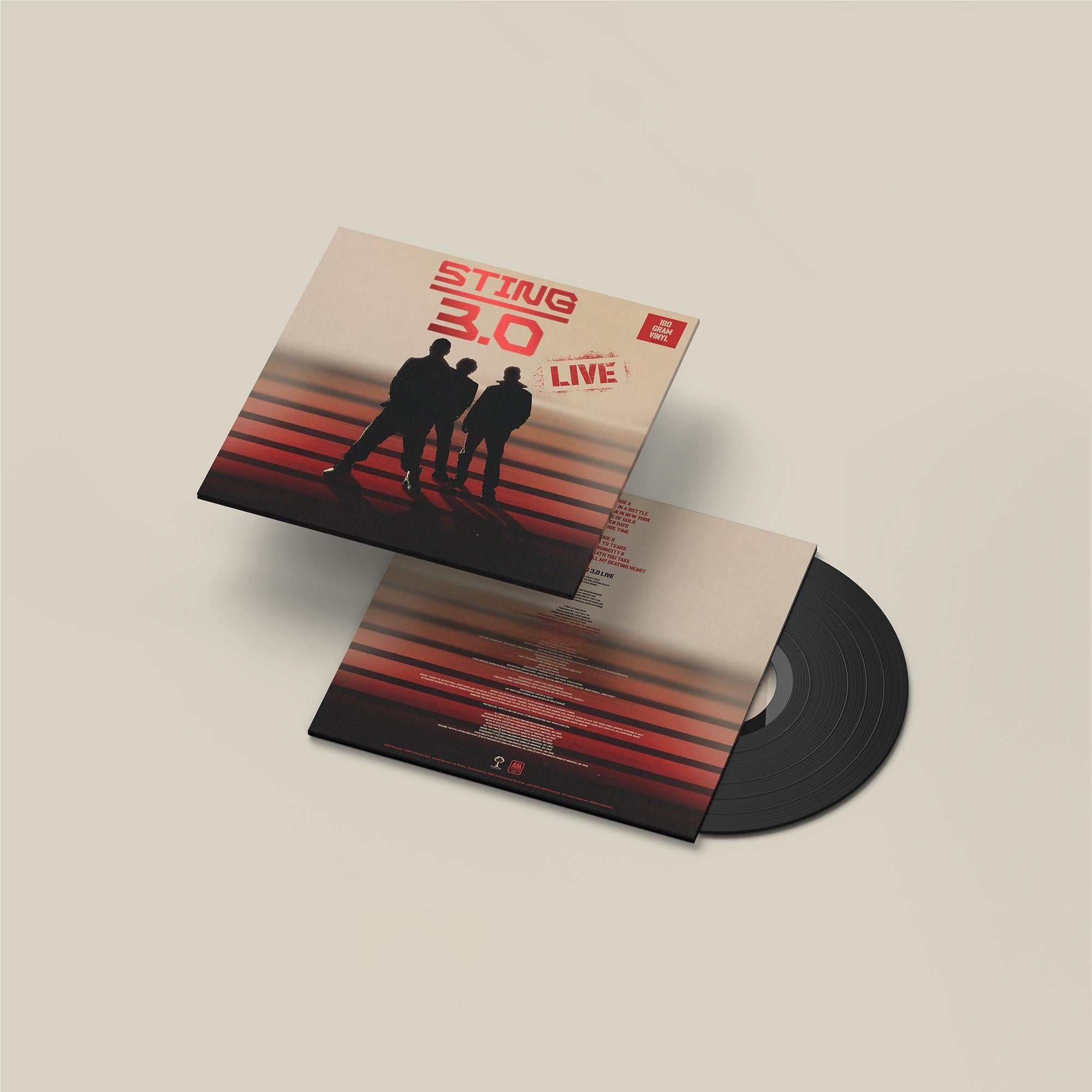 3.0 Live (Vinyl) - By: Sting