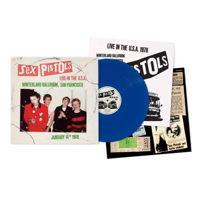 Live In The USA 1978 - San Francisco (Blue Vinyl) - By: Sex Pistols