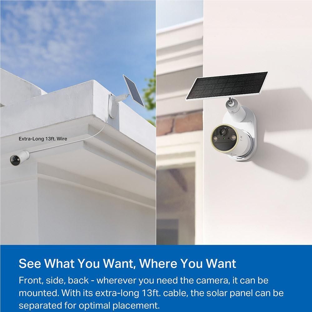TP-Link Tapo C460 4K Solar-Powered Security Camera Kit