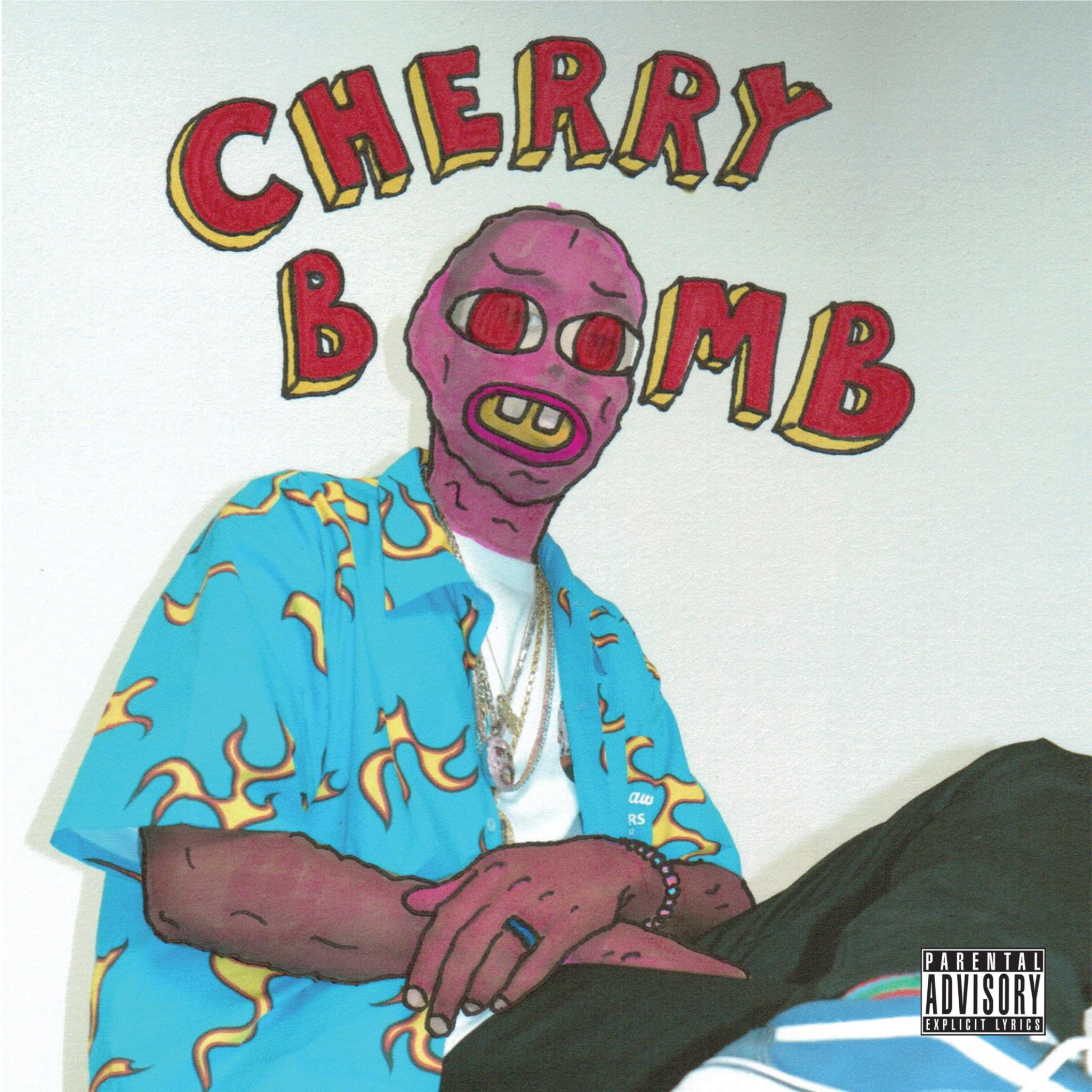 Cherry Bomb (Mask Art Work Translucent Blue Vinyl) - By: Tyler, The Creator