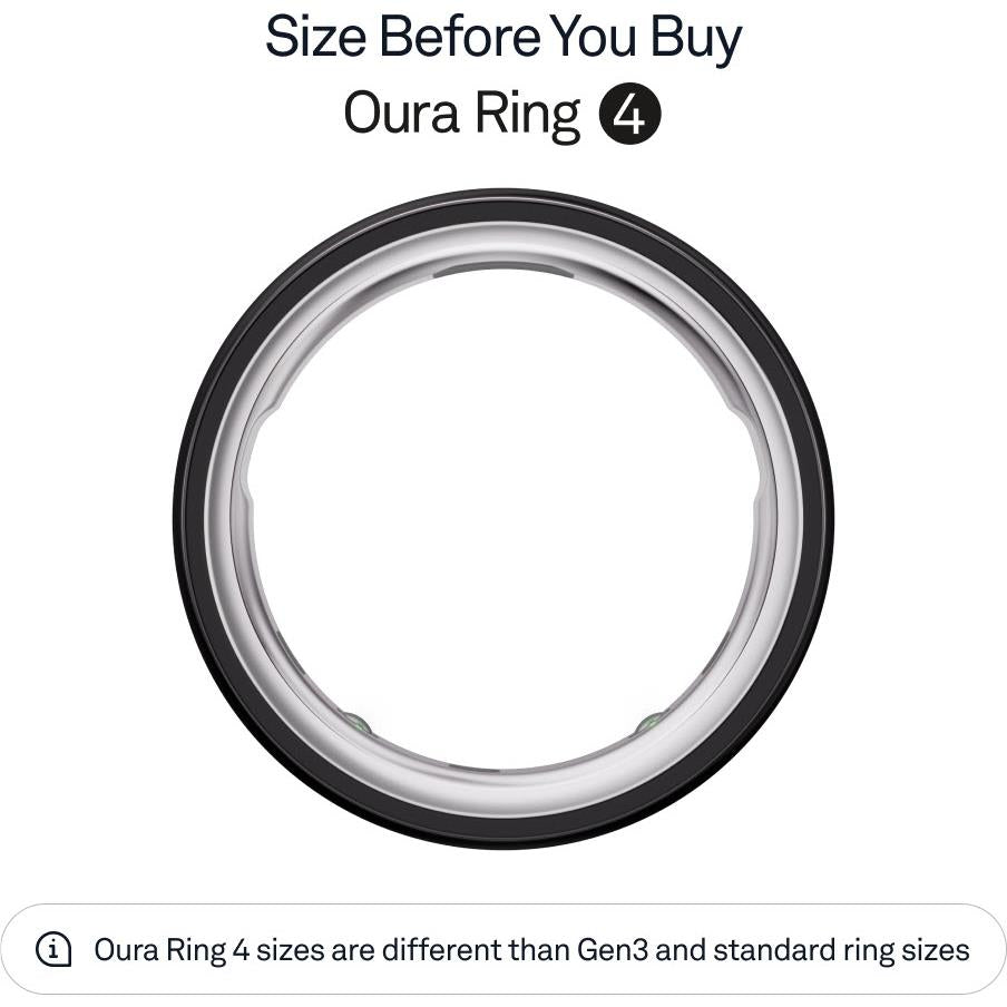 Oura Ring 4 [Size 7] (Black)