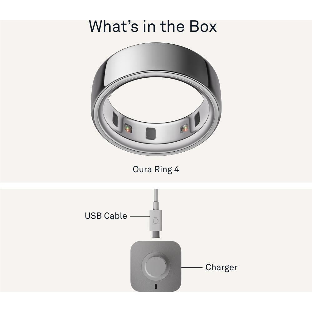 Oura Ring 4 [Size 5] (Silver)
