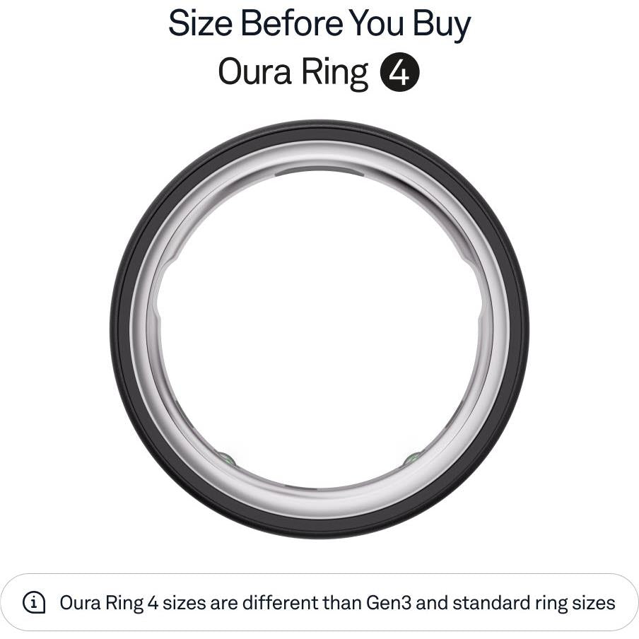 Oura Ring 4 [Size 15] (Stealth)