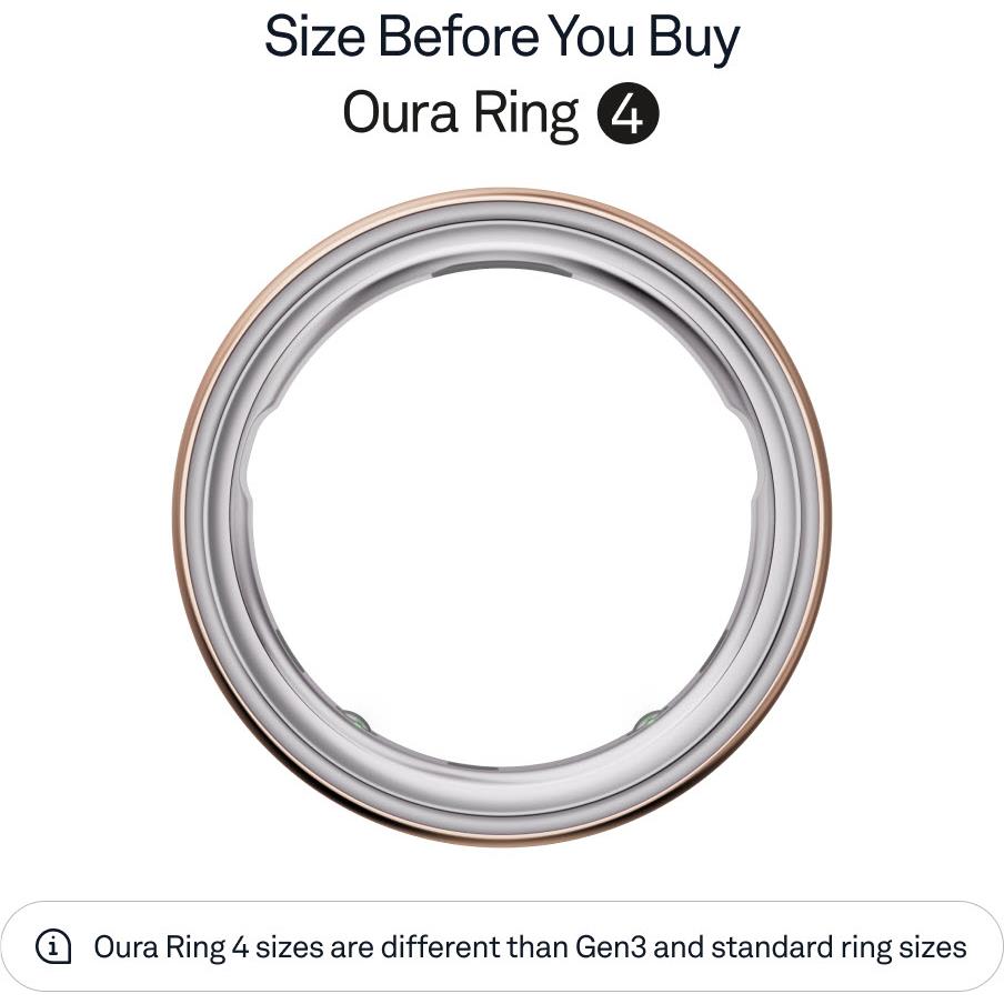 Oura Ring 4 [Size 11] (Rose Gold)
