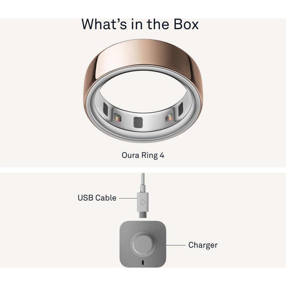 Oura Ring 4 [Size 14] (Rose Gold)