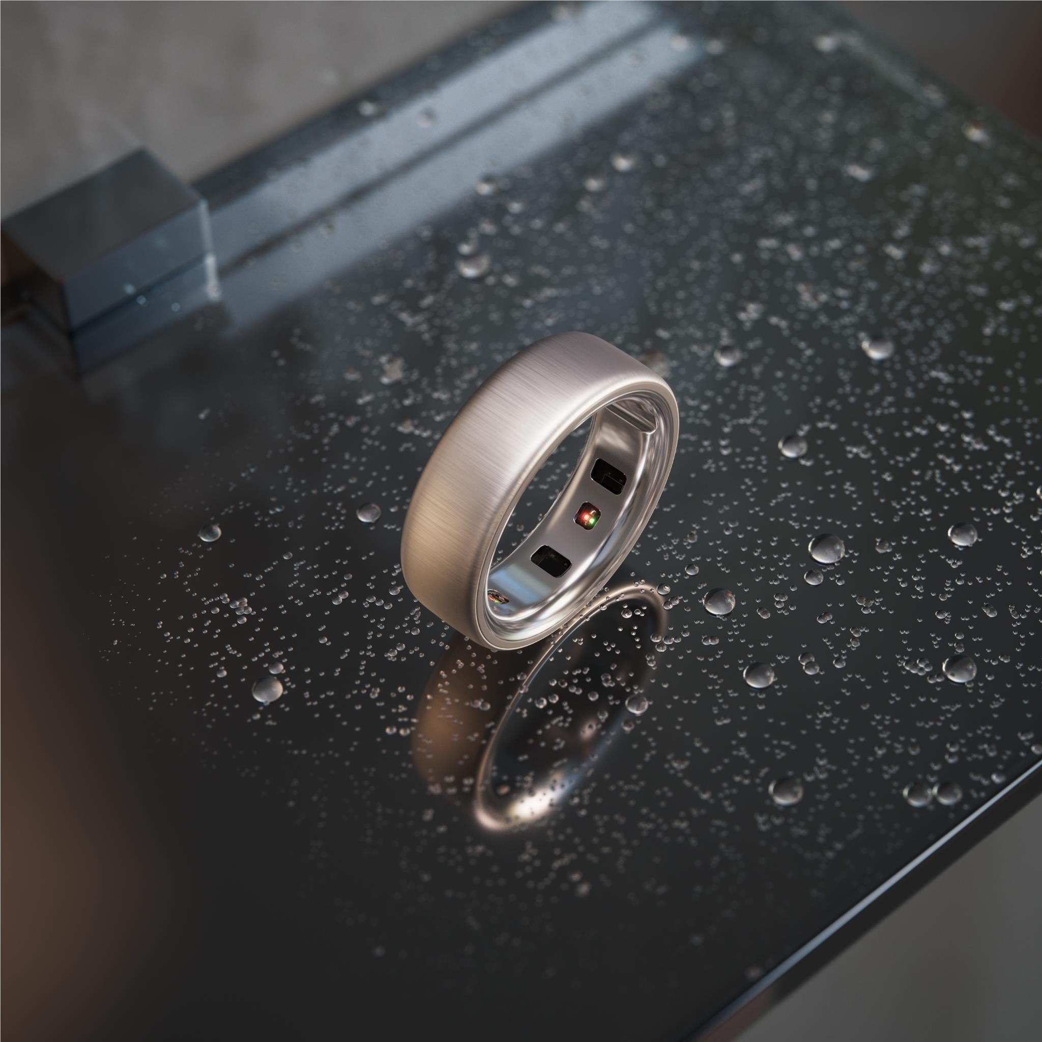 Oura Ring 4 [Size 11] (Brushed Silver)