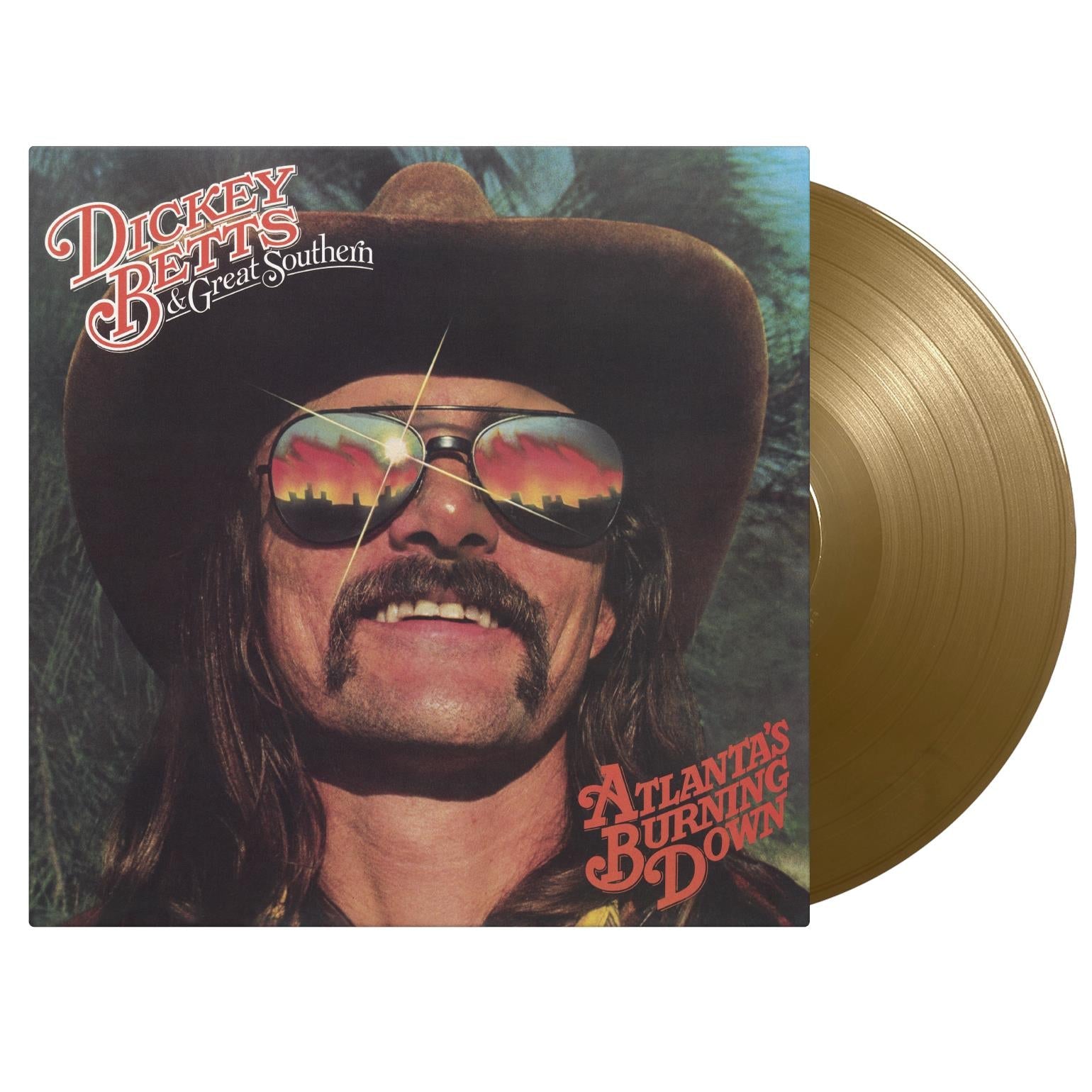 Atlanta’s Burning Down (Gold Vinyl) - By: Dickey Betts & Great Southern