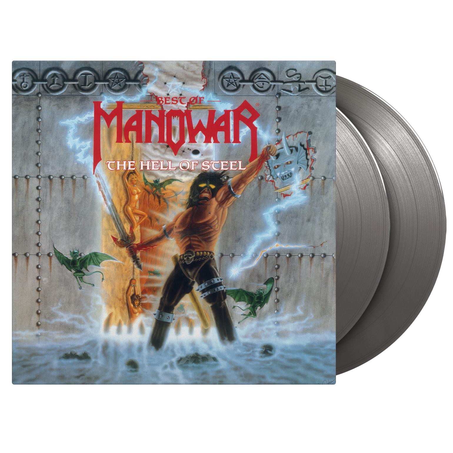 Hell Of Steel - Best Of (Silver Vinyl) - By: Manowar