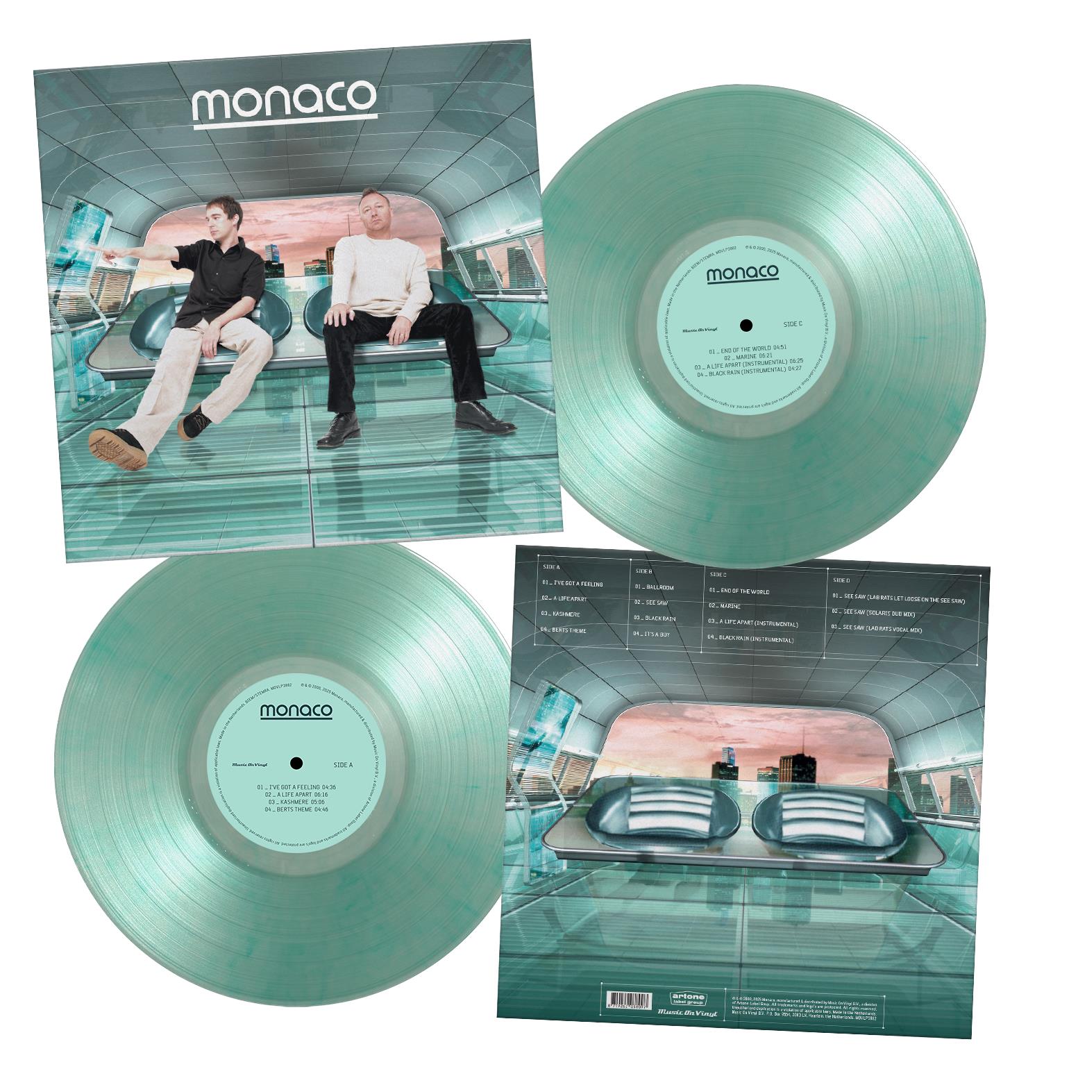 Monaco (25th Anniversary Expanded Green Vinyl Edition) - By: Monaco