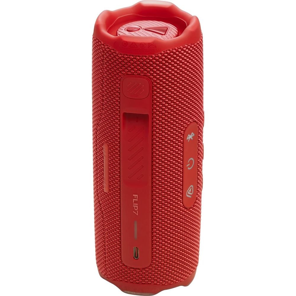 JBL Flip 7 Portable Bluetooth Speaker (Red)