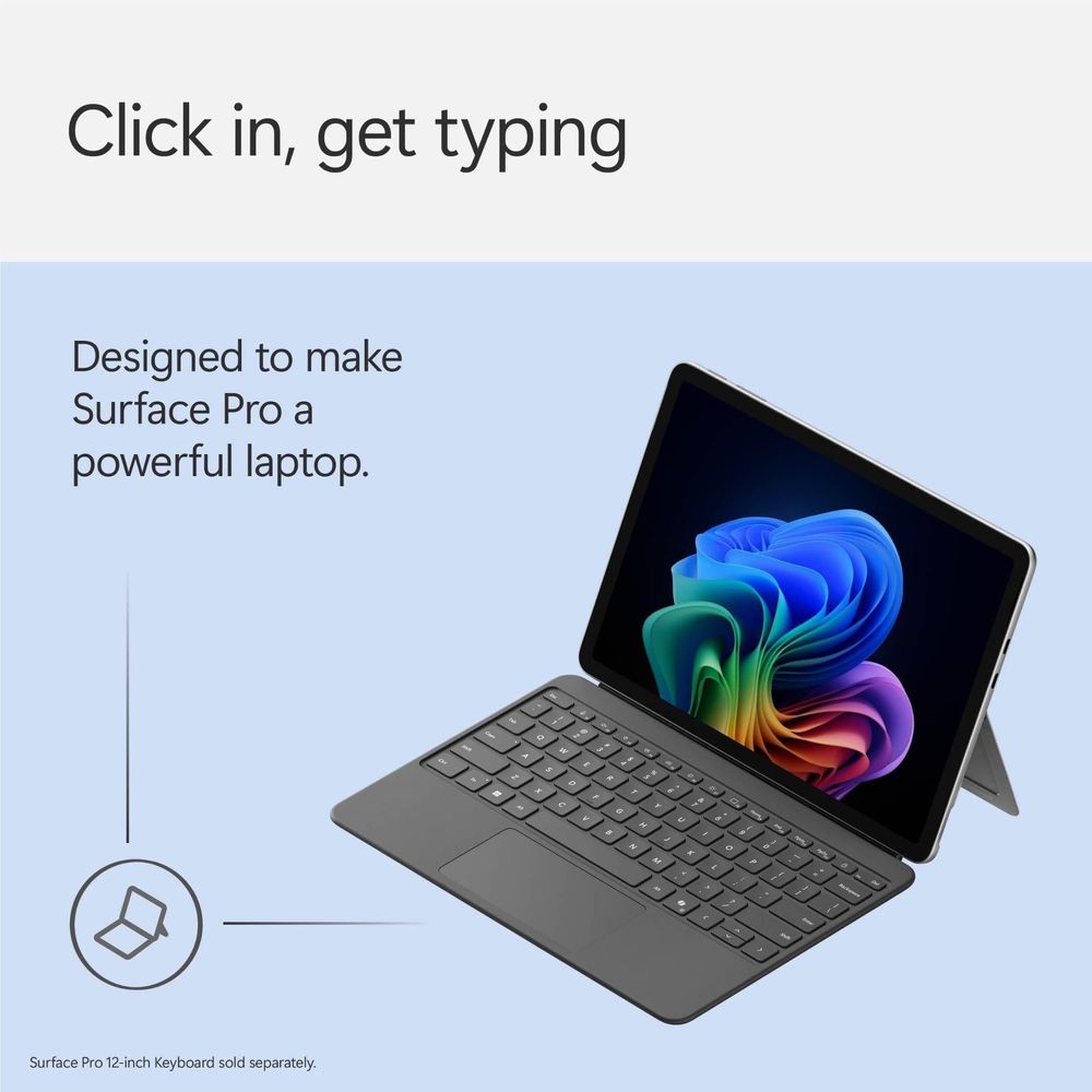 Microsoft Surface Pro 12-inch [1st Edition] Keyboard (Slate)