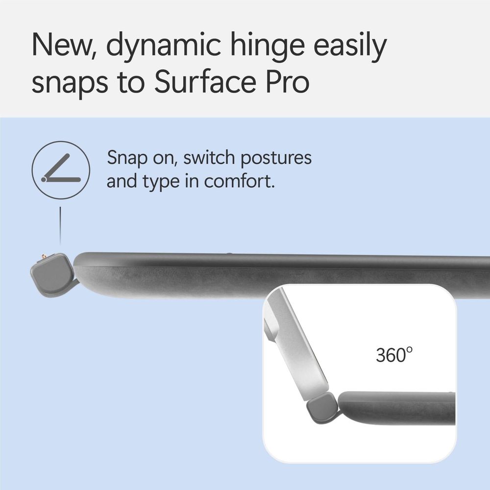 Microsoft Surface Pro 12-inch [1st Edition] Keyboard (Slate)