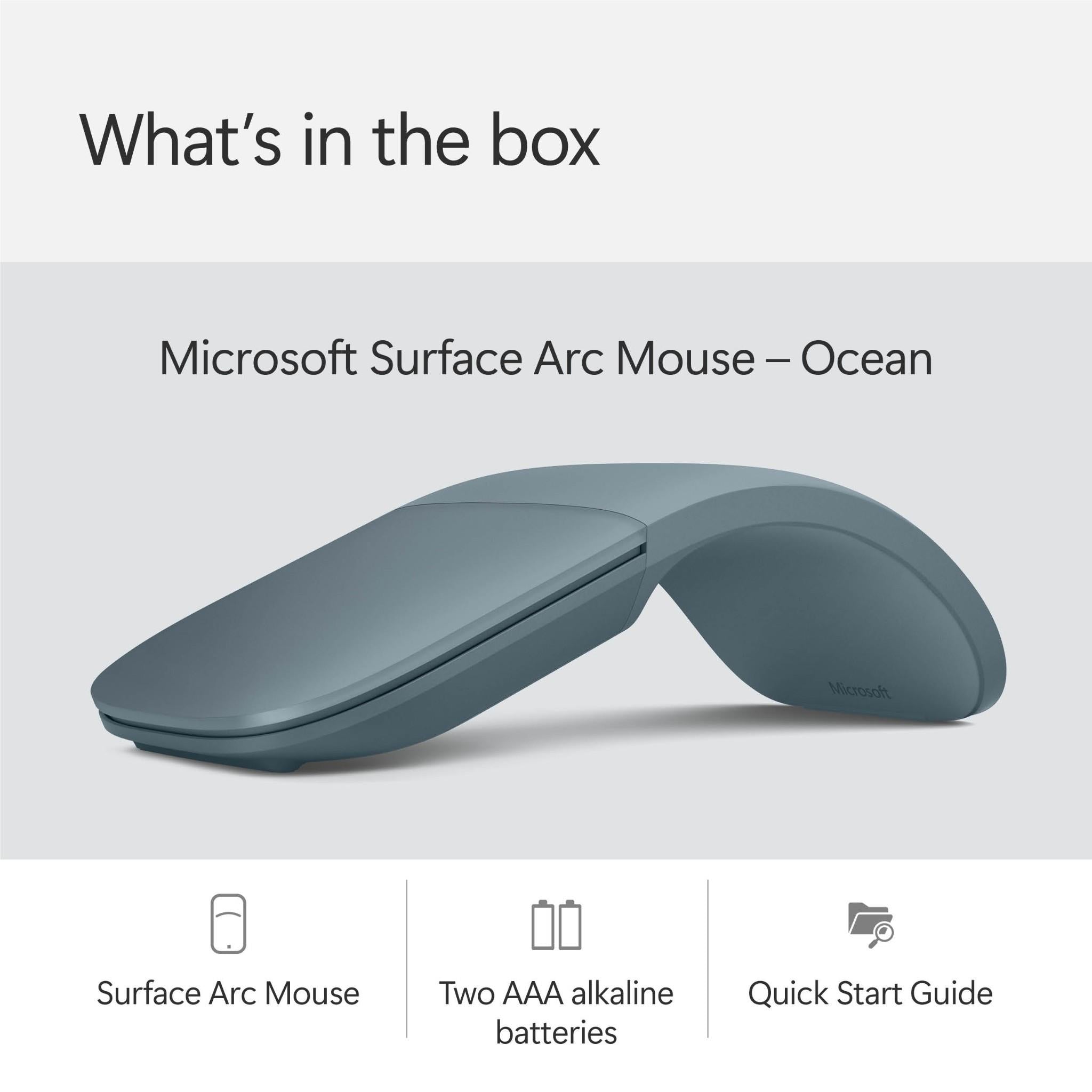 Microsoft Surface Arc Wireless Mouse (Ocean)