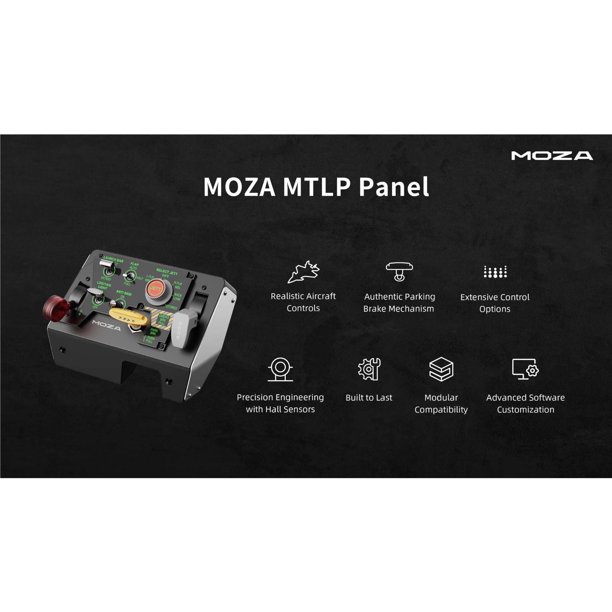 Moza MTLP Take-off Landing Panel
