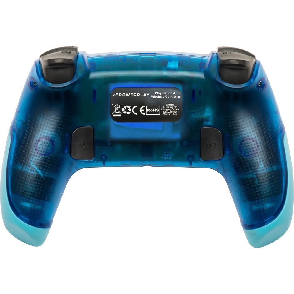 PowerPlay Wireless Controller for PS4 (Translucent Blue)