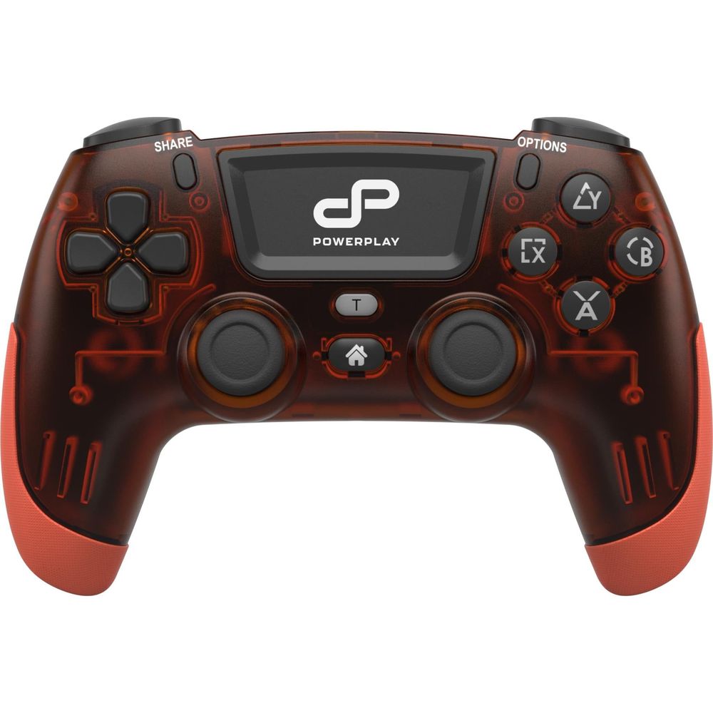 PowerPlay Wireless Controller for PS4 (Translucent Red)