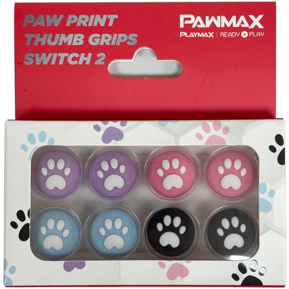 Playmax Paw Print Thumb Grips for Nintendo Switch 2