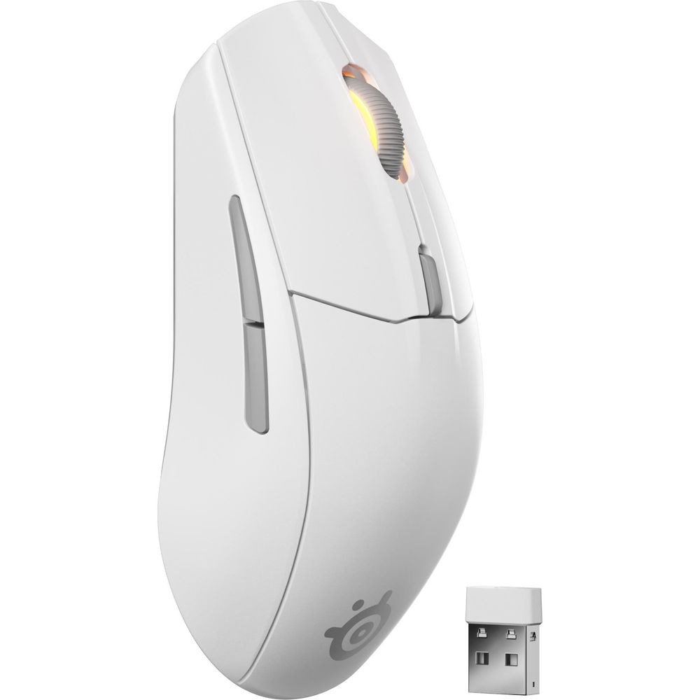 SteelSeries Rival 3 Wireless Gen 2 Gaming Mouse (White)