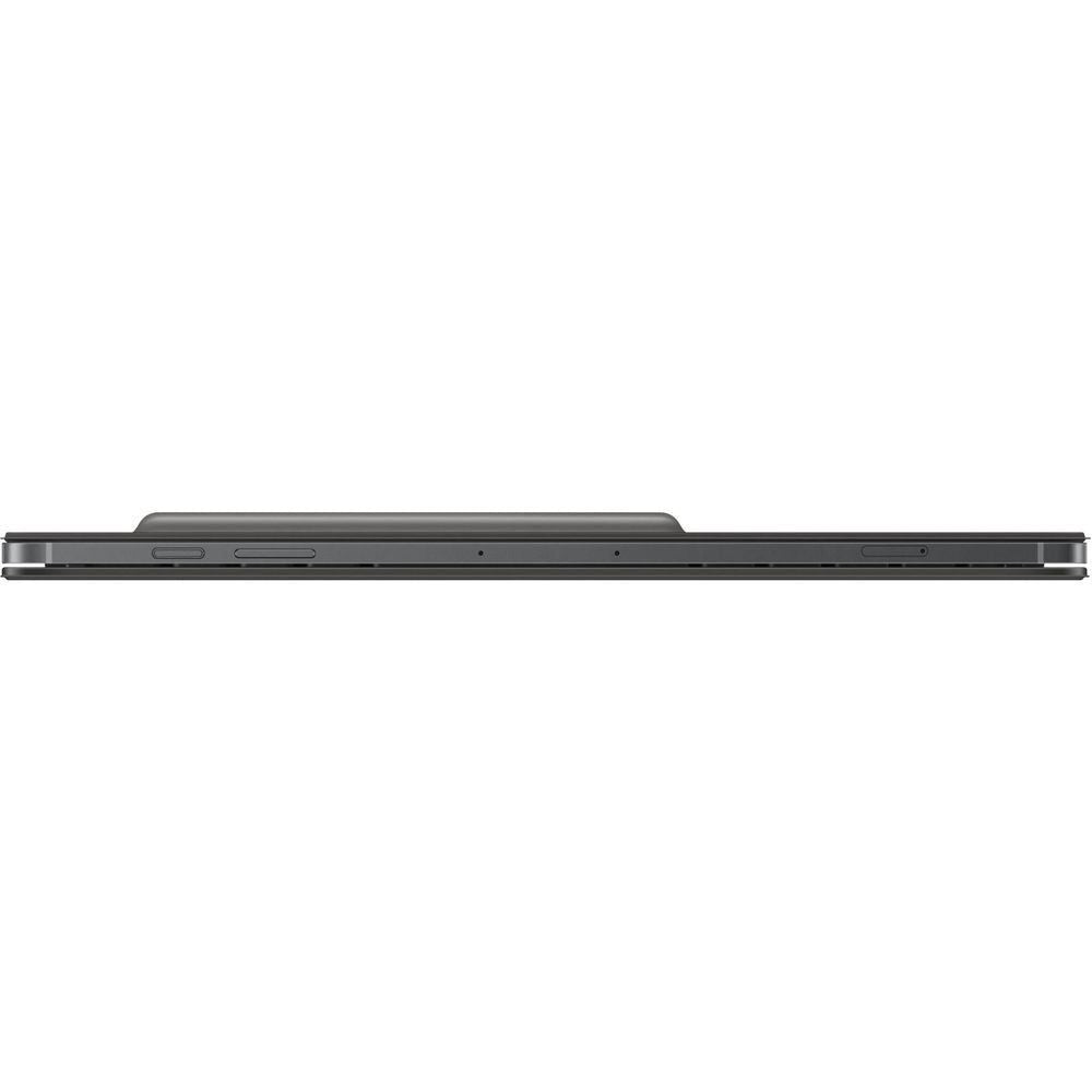 Black side profile of folio keyboard case for Galaxy Tab S10 FE+