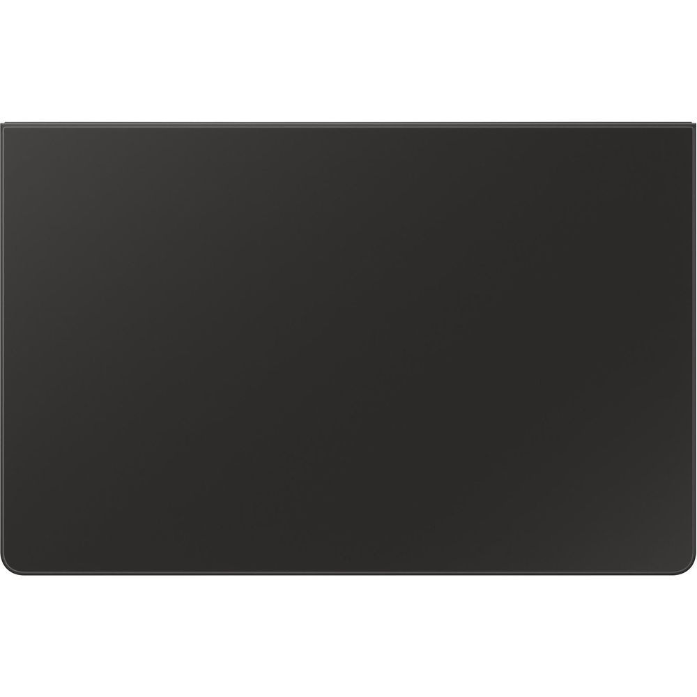 Black folio cover case with smooth back panel for Galaxy Tab S10 FE+