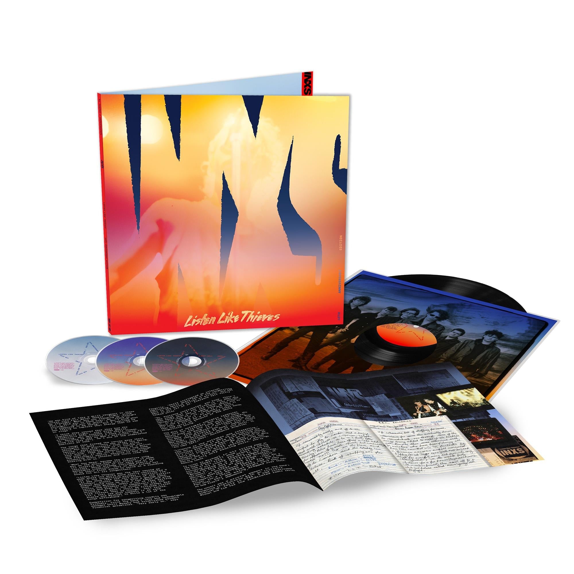 Listen Like Thieves (40th Anniversary SuperDeluxe Vinyl Edition) - By: Inxs