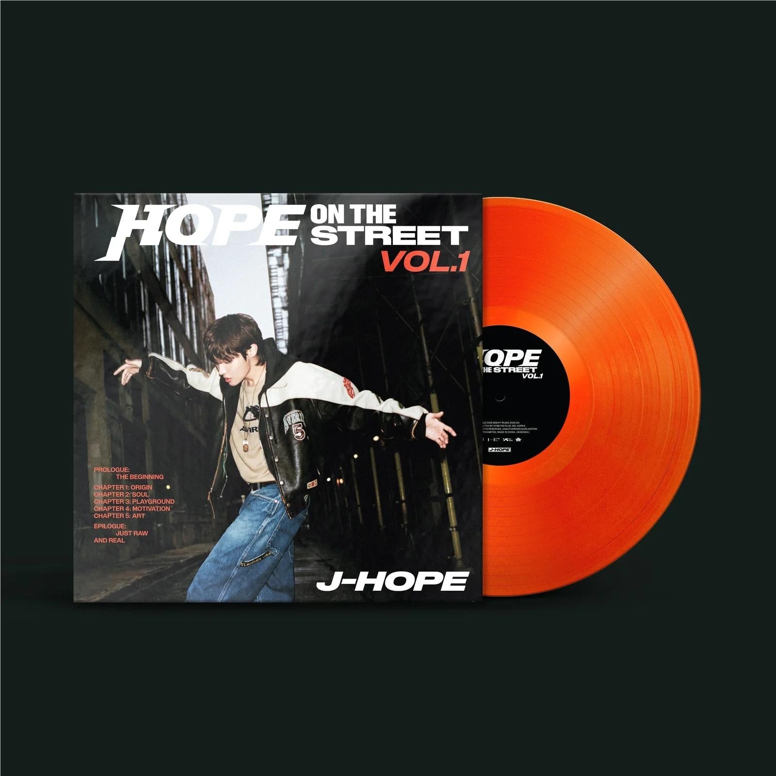 Hope On The Street Vol. 1 (Orange Vinyl) - By: J-hope