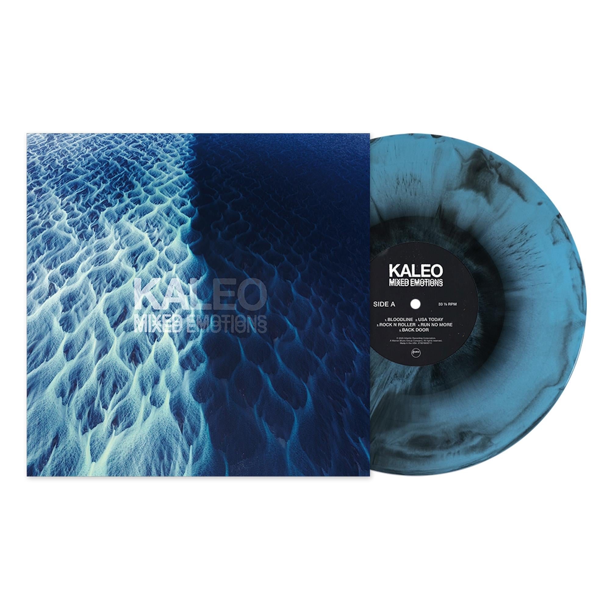 Mixed Emotions (Black / Blue Vinyl) - By: Kaleo