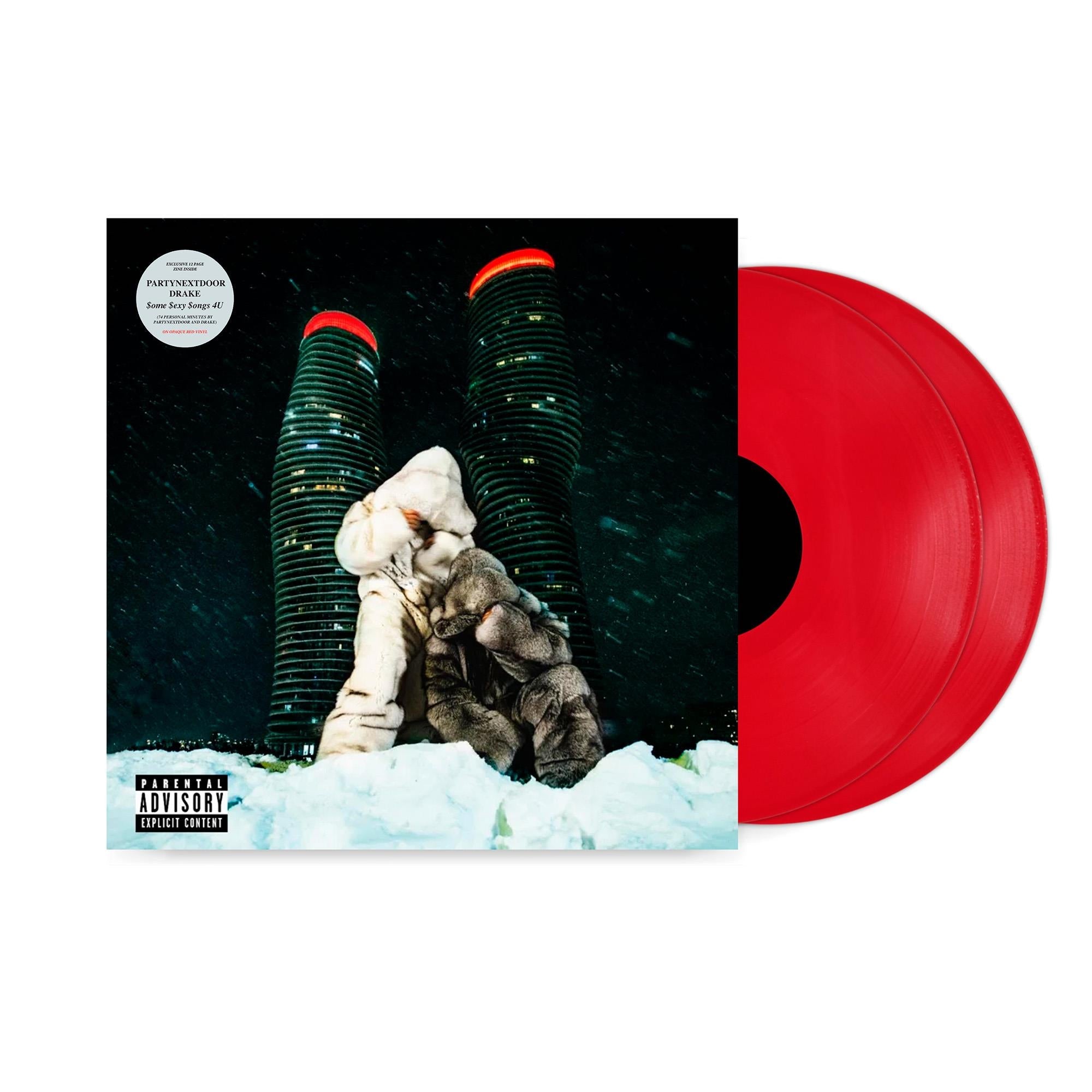 $ome $exy $ongs 4 U (Opaque Red Vinyl) - By: Partynextdoor X Drake