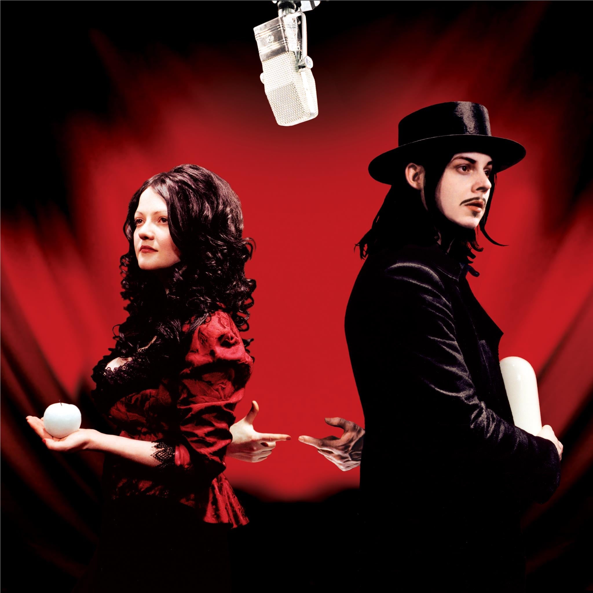Get Behind Me Satan (20th Anniversary Wisped Red & White Vinyl) - By:The White Stripes