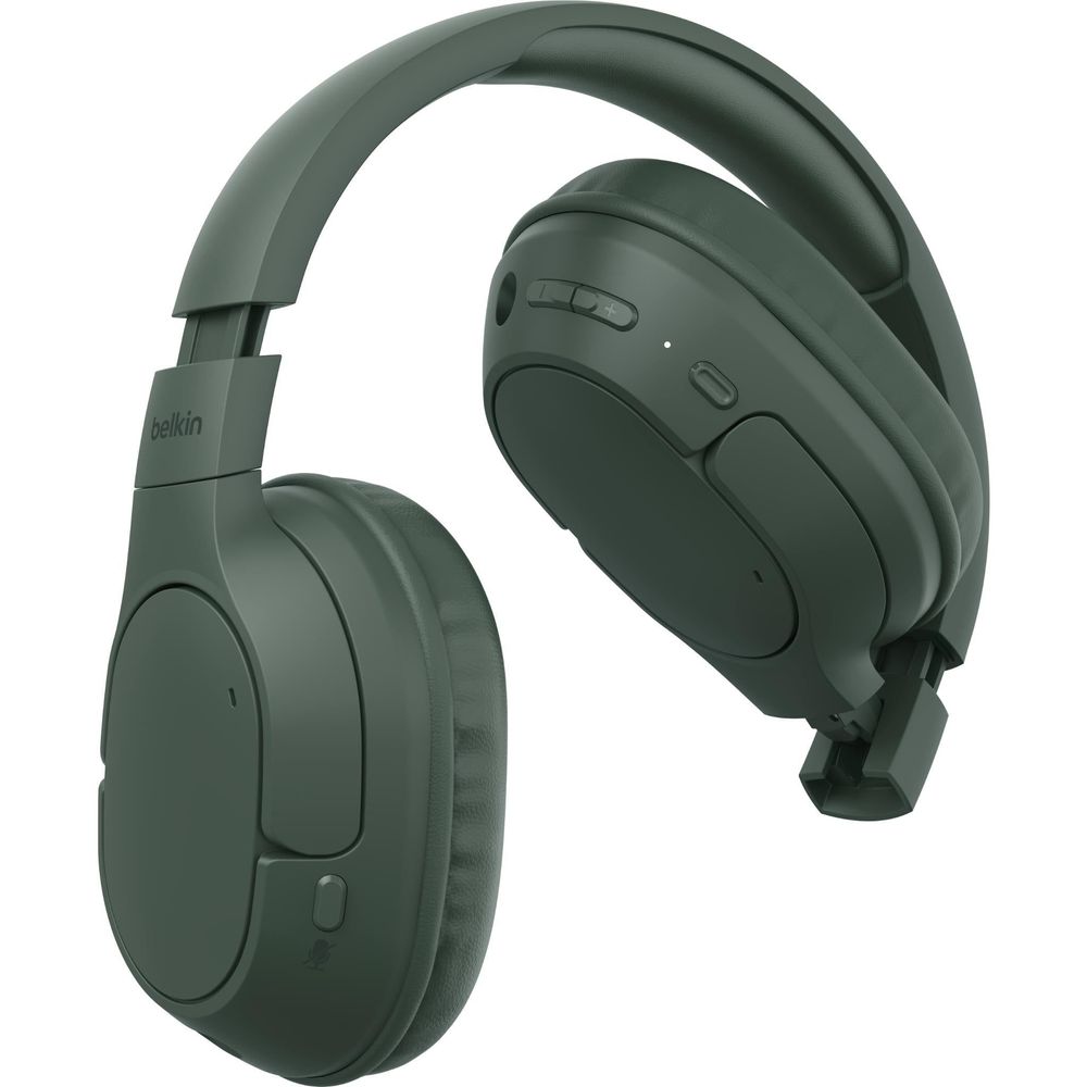 Belkin SoundForm Surround Wireless Over-Ear Headphones (Olive)