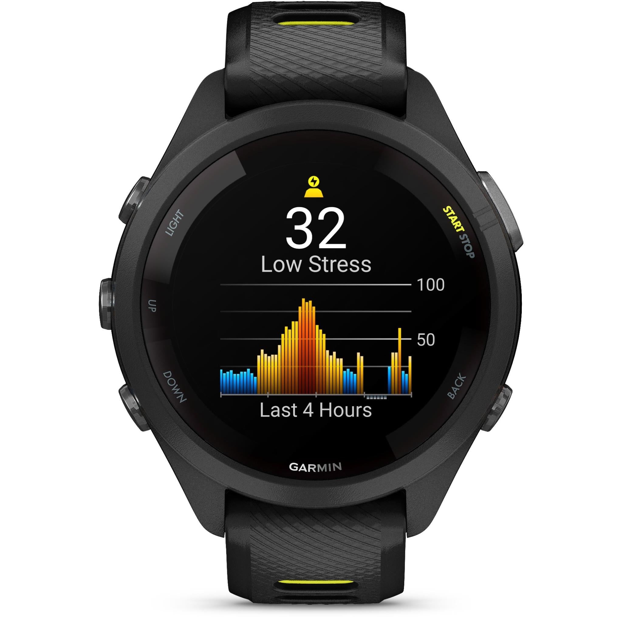 Garmin Forerunner 265S Sports Watch (Black/Yellow)